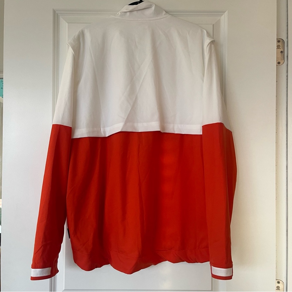 Nike Clemson Orange And White Performance Jacket - image 7